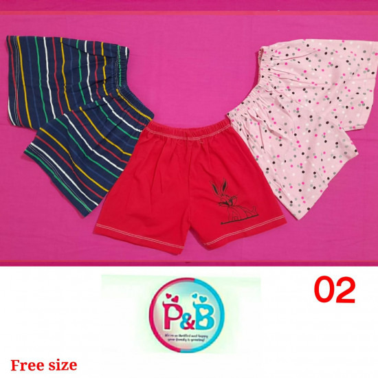 SHORT KNITTED (3PCS)